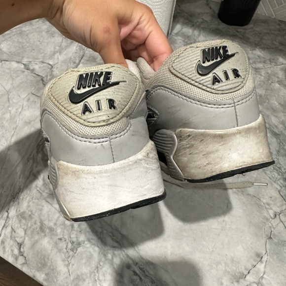 Nike Air Max 90 Triple Swoosh Casual Shoe White - Picture 6 of 6